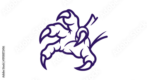 Scorpion tail with sharp stinger.