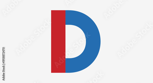 Large Blue and Red Letter D. Free Download Large Blue and Red Letter D. - GFXLoad
