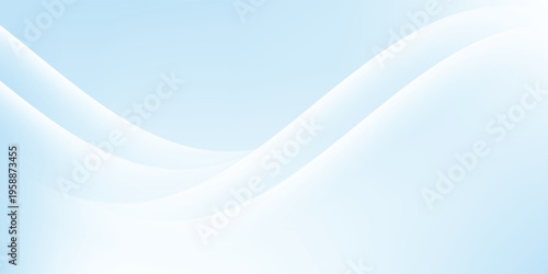 Modern blue wave background design, vector illustration