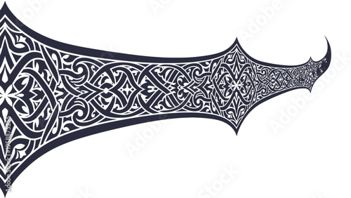 Intricate Celtic Knot Design.
