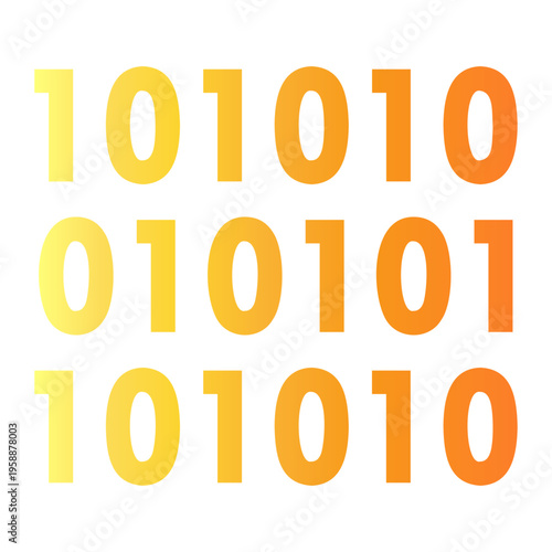 digital Line Gradient Icon