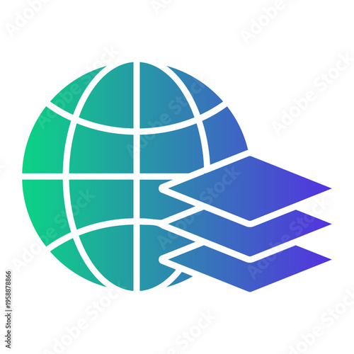 digital Gradient icon