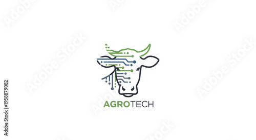 Cow Head Agrotech Logo.
