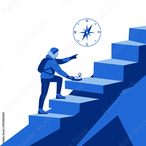 Abstract Ascent Towards Goals With Navigational Guidance And Clear Vision