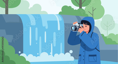 Adventure Seeker Captures Serene Waterfall Views With A Camera