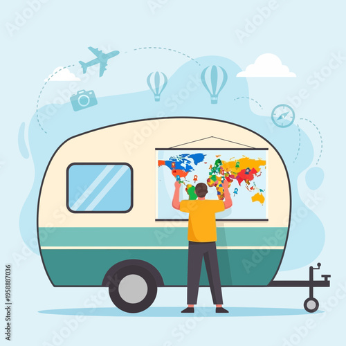 Adventures Await Planning World Travel From A Cozy Camper