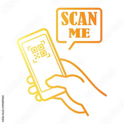 access Line Gradient Icon