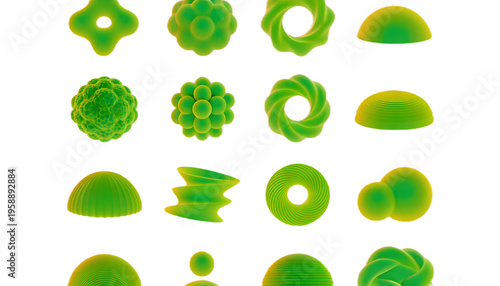 Futuristic 3D AI chatbot assistant icons with modern tech style. Isolated on transparent background, perfect for AI apps, customer support tools and SaaS dashboards.