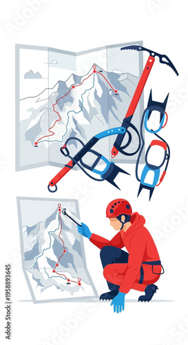 Alpine Expedition Planning For High Altitude Climbs In Mountainous Terrain