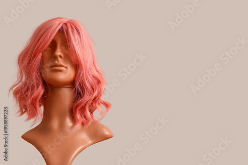 Mannequin with pink female ...