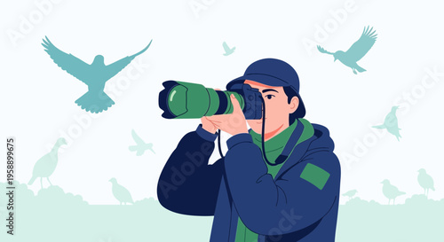 Avid Ornithologist Captures Avian Wonders Through His Professional Camera Lens