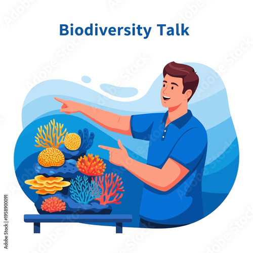 Biodiversity Talk Engaging Marine Life Presentation For Educational Purposes