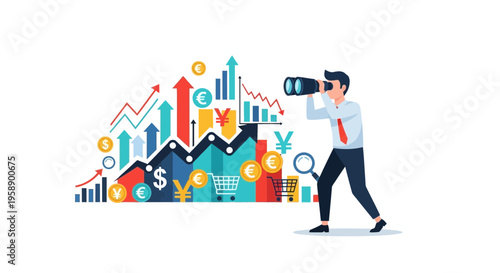 Business Visionary Gazing Towards Future Financial Growth