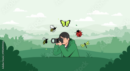 Capturing Nature's Wonders A Photographer Among Insects and Landscapes