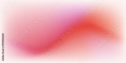 Red orange pink coral peach white abstract background. Noise grain mesh spray. Color gradient. Spot blot oval circle. Fluid water explosion splash. Design.