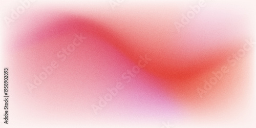 Red orange pink coral peach white abstract background. Noise grain mesh spray. Color gradient. Spot blot oval circle. Fluid water explosion splash. Design.