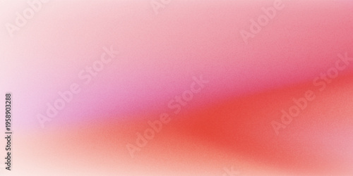 Red orange pink coral peach white abstract background. Noise grain mesh spray. Color gradient. Spot blot oval circle. Fluid water explosion splash. Design.