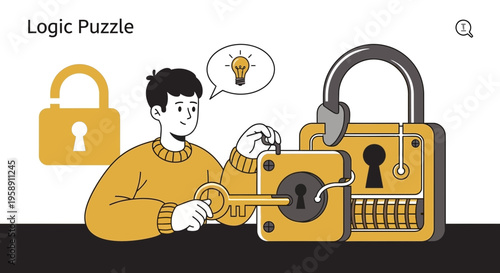 Clever Mind Unlocks Complex Challenge With Key Insight