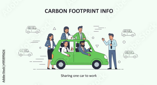 Collective Commute Solutions For Reduced Carbon Impact In Urban Settings