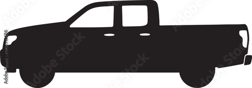 Pickup Truck Silhouette