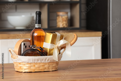 Gift basket with male acces...