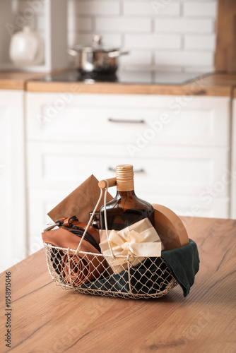 Gift basket with male acces...