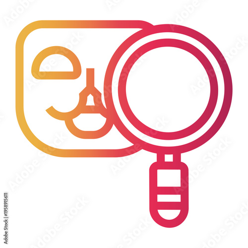 spyware Line Gradient Icon