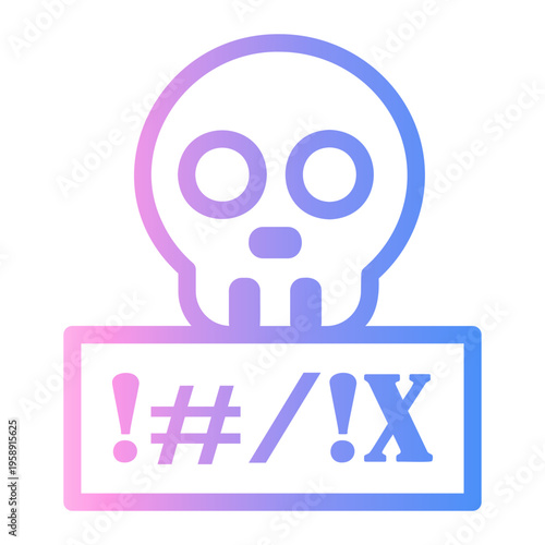 web browser Line Gradient Icon