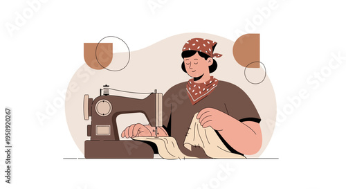 Creative Craftsmanship Through Sewing Machine