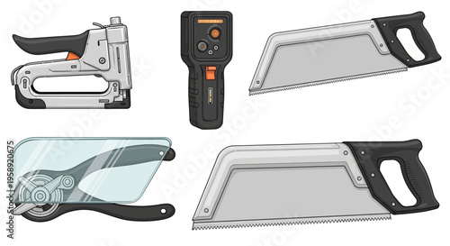 Collection of essential hand tools for various work