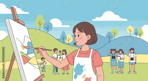 Creative Outdoor Art Class Inspiring Young Minds Outdoors