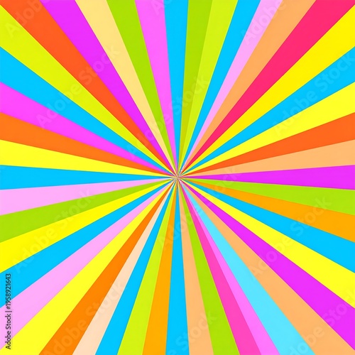 Colorful Abstract Burst - A Vibrant and Energetic Design.