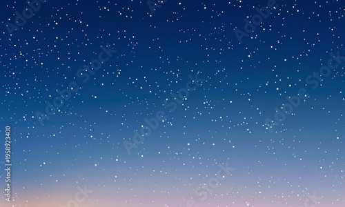 Starry Night Sky Background_1