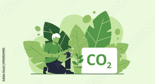 Cultivating Greenery And Understanding Carbon Footprint Concepts