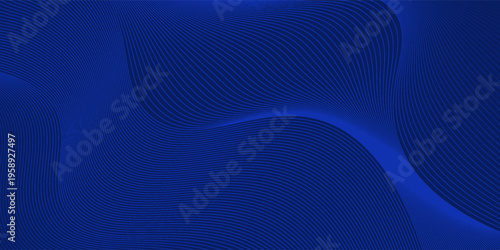 Premium background design with diagonal dark blue line pattern. Vector horizontal template for digital lux business banner, contemporary formal invitation, luxury voucher, prestigious gift certificate