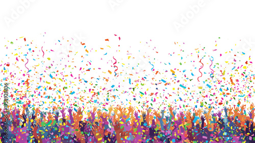 Rio Carnival Street Party Confetti Streamers Festive