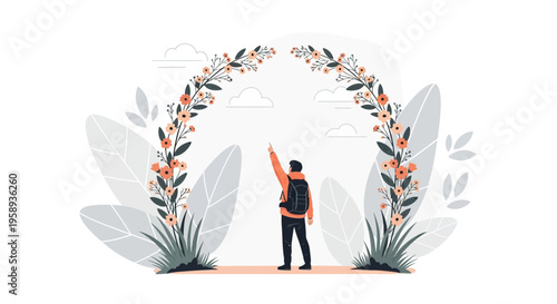 Discovering New Horizons Amongst Blooming Nature An Inspirational Journey