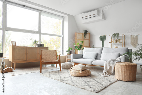 Interior of living room wit...
