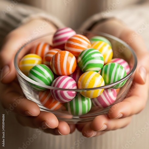 Visiting relatives and offering candy during Eid al-Fitr celebration
