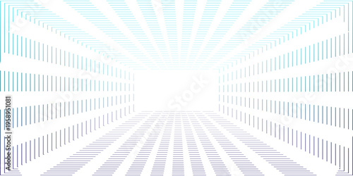 Dark blue abstract background with shining geometric lines. Modern shiny blue rounded square lines pattern. Elegant graphic design. Futuristic technology concept