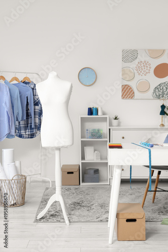 Interior of stylish atelier...
