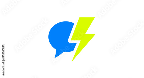 Dynamic Communication Icon Express Speed And Ideas