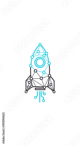 Futuristic Networked Rocket Launching into Digital Sky