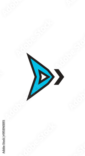 Futuristic Abstract Blue Arrow Design For Digital Media Applications Free Download Futuristic Abstract Blue Arrow Design For Digital Media Applications - GFXLoad