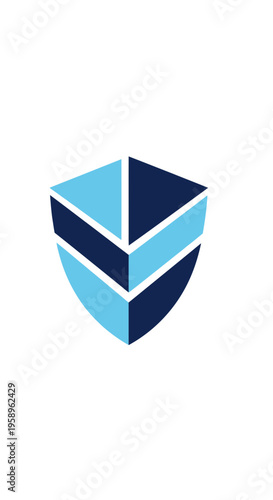 Geometric Shield Emblem Abstract Security Symbol Modern Design Free Download Geometric Shield Emblem Abstract Security Symbol Modern Design - GFXLoad