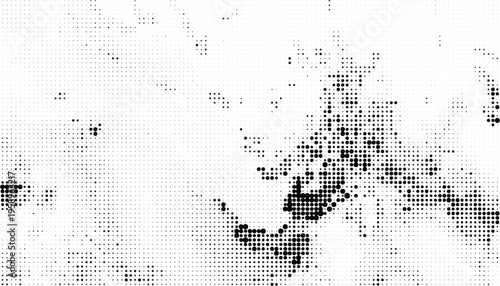 Grunge halftone dots pattern texture background
