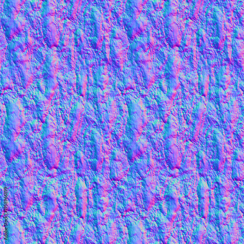 Fotografía Bark normal map 4k pbr wallpaper background, backdrop Texture for Architectural