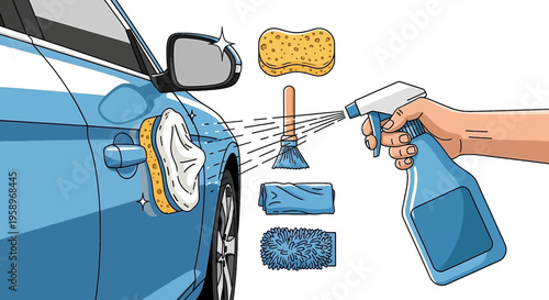 Car Washing and Cleaning Tools