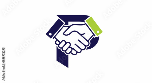Handshake Partnership Agreement Symbol For Business Success