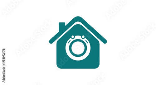 Home Appliance Icon For Washing Machine Services